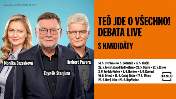 Zahájili jsme největší předvolební roadshow!