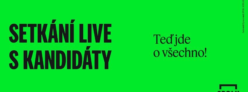 Setkání live s kandidáty