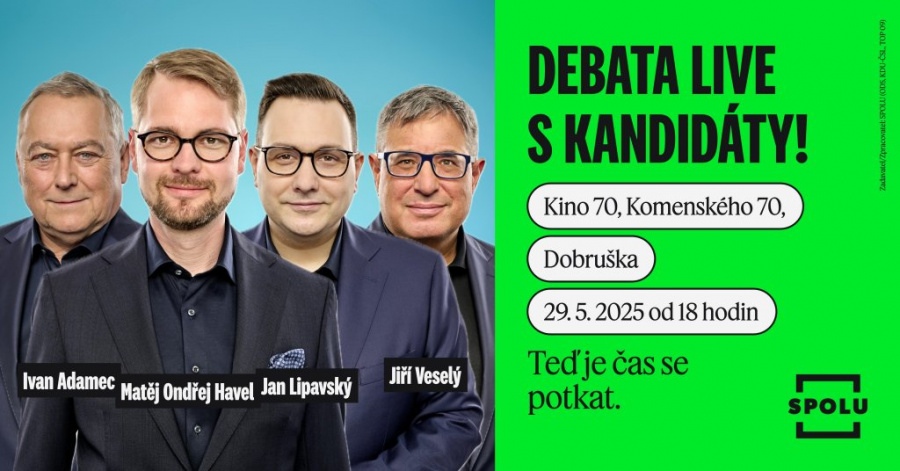 Debata live s kandidáty!