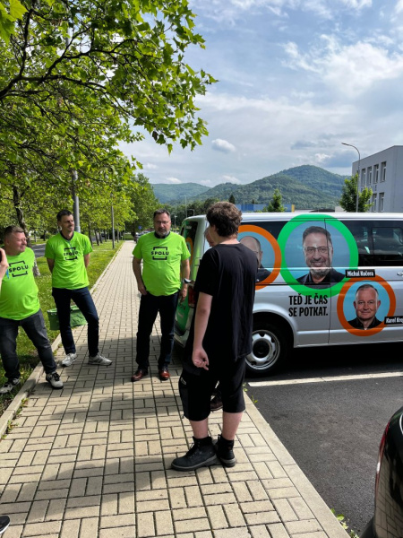 SPOLU pokračuje v tour po Ústeckém kraji – tentokrát v Klášterci a Kadani