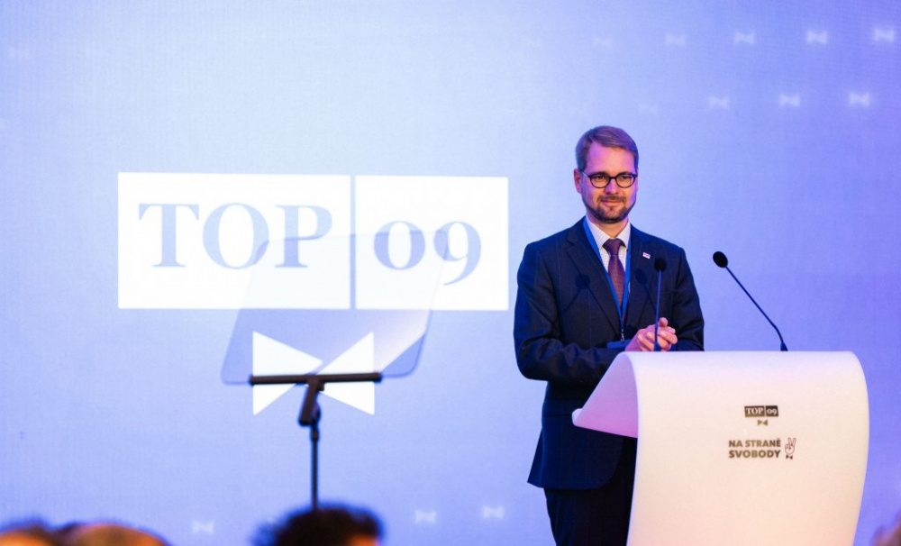 Nový předseda TOP 09: Musíme být schopni existovat samostatně, sloučení s ODS není na stole