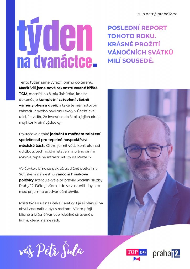 Týden na Dvanáctce vol. 5