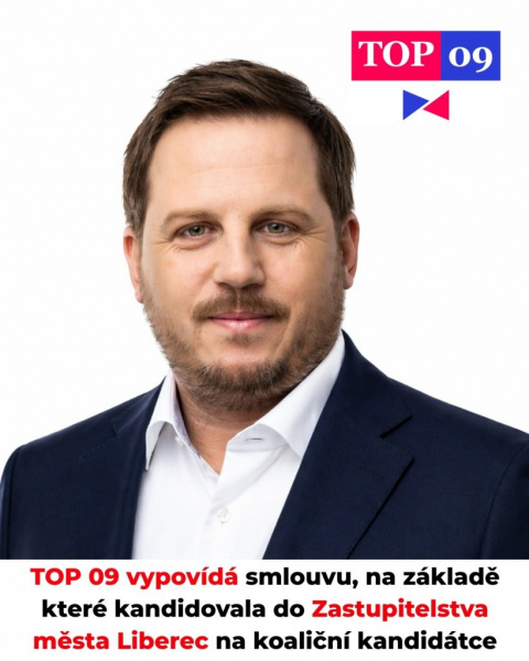 TOP&nbsp;09 Liberec vypovídá Dohodu o&nbsp;koaliční spolupráci 