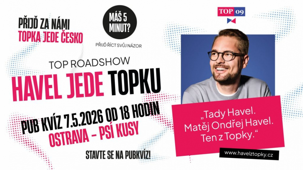 Pub kvíz s&nbsp;předsedou Matějem!
