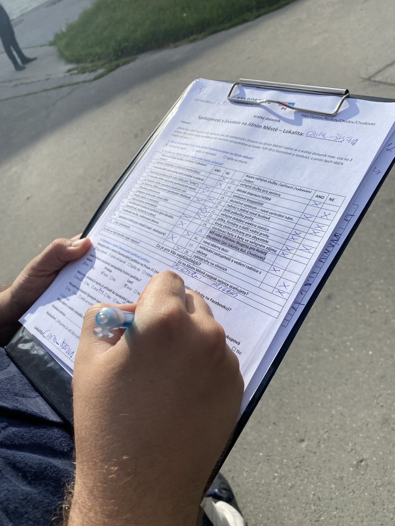 Kontaktní kampaň - dotazník - Spokojenosti se životem na Jižním Městě