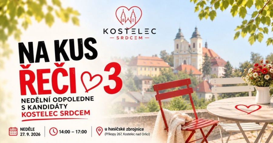 Na kus řeči Kostelec srdcem